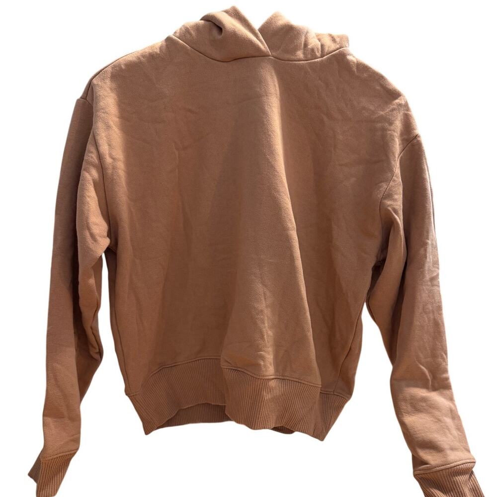 A New Day Women's Long Sleeve Tan Hooded Sweatshirt - Size XS - NWT